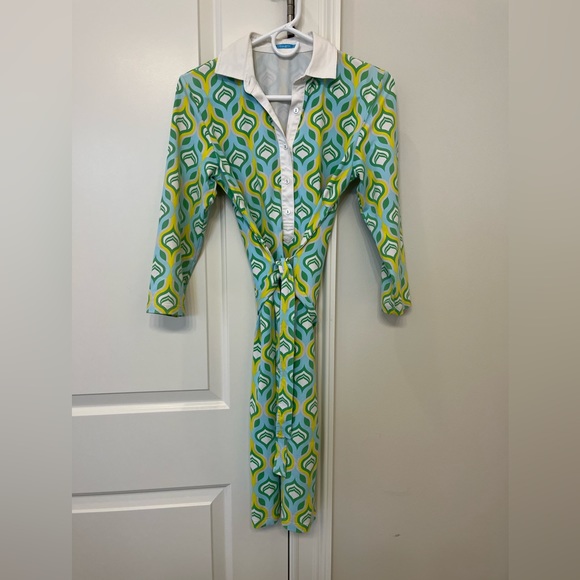 J.McLaughlin 3/4 sleeve dress - Picture 1 of 3